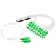 Optic PLC Fiber Splitter is an essential passive component in Fiber to the Home network. The full name is Planar Lightwave Circuit Splitter.